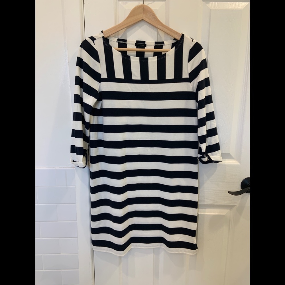 NWOT Ann Tailor striped shift dress.